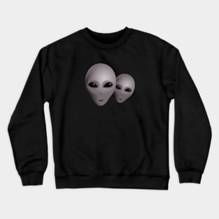 Friendly Aliens Crewneck Sweatshirt